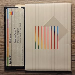 Apple II Diskware MousePaint Floppy Disk